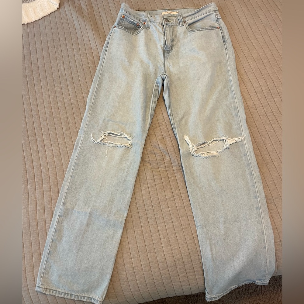 Levi Low Pro Straight Jeans